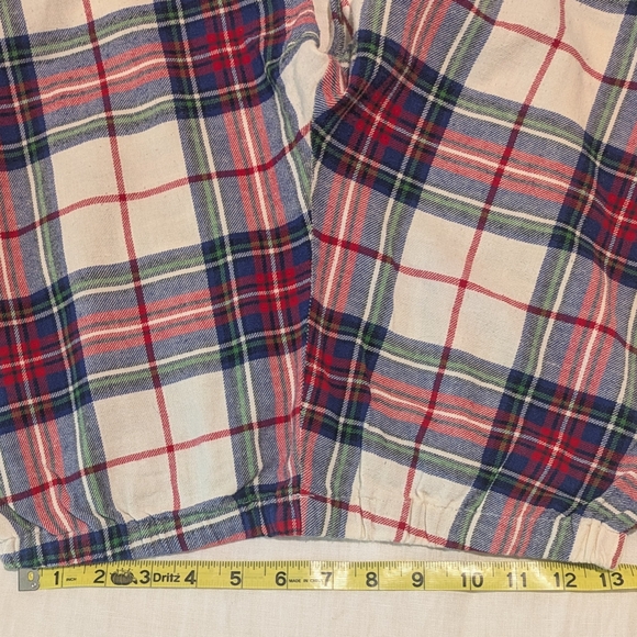 Tommy Hilfiger Red and Blue Plaid Sleepwear - Picture 10 of 11